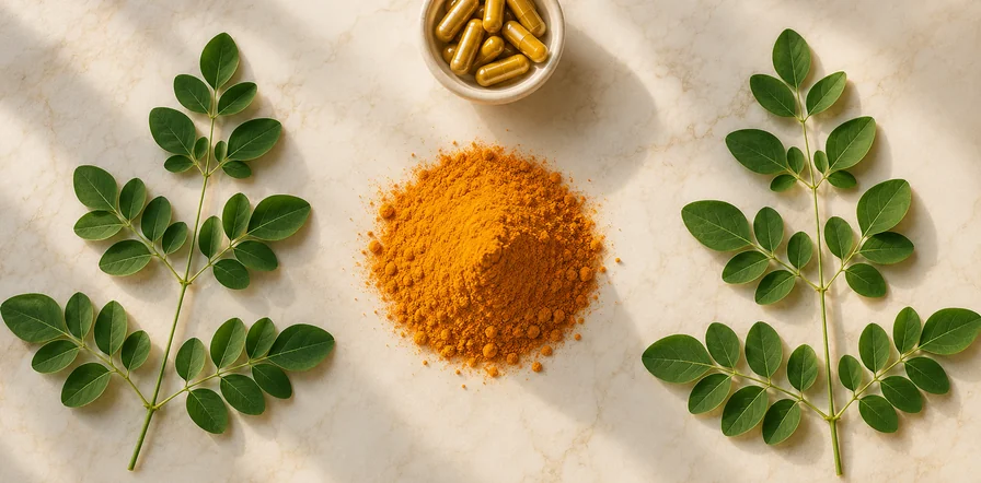 DiaNatura+ — moringa et curcuma en poudre